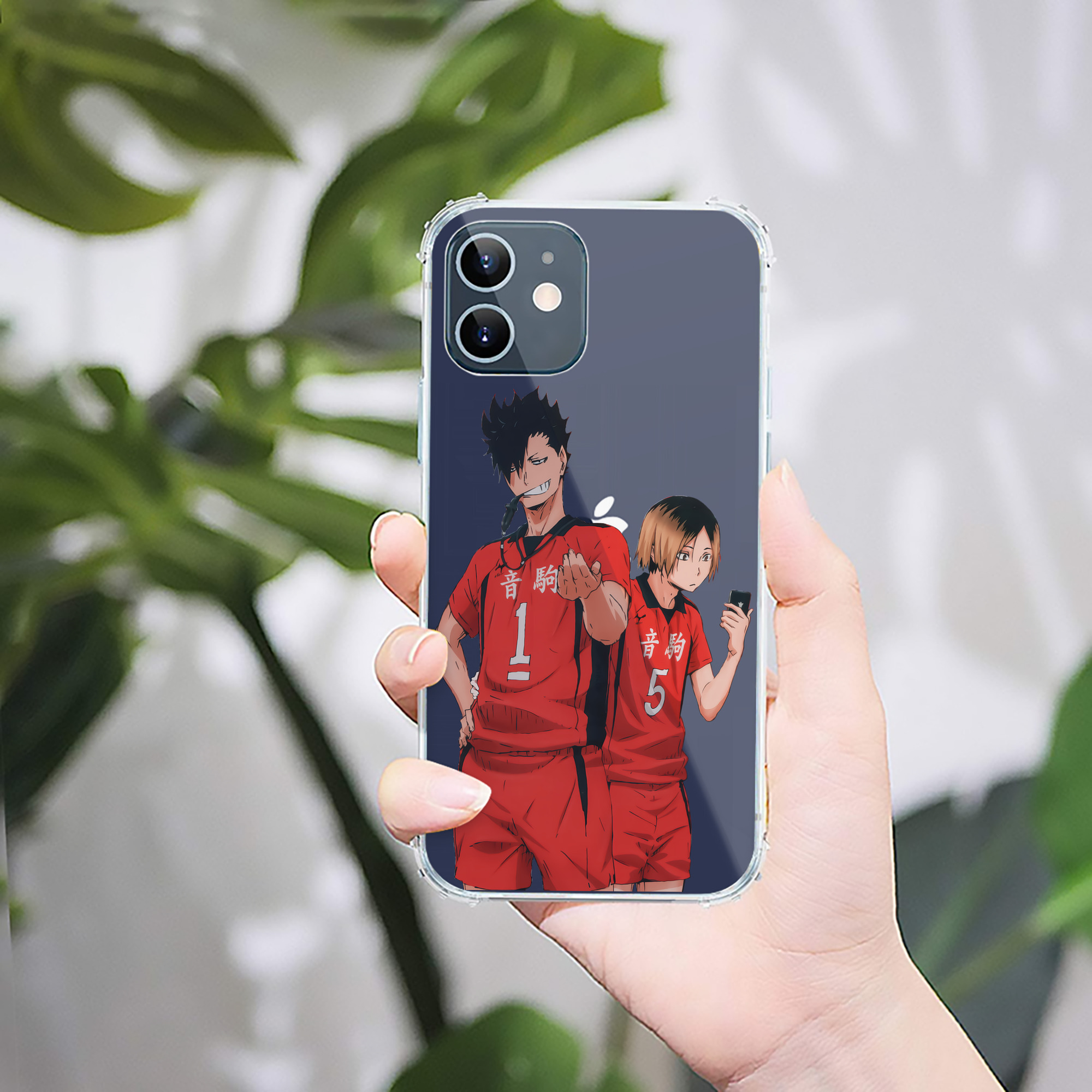 （画像用） ハイキュー!! Haikyu!! 【iPhone 12シリーズ対応】透明スマホケース（クリアソフトケース）